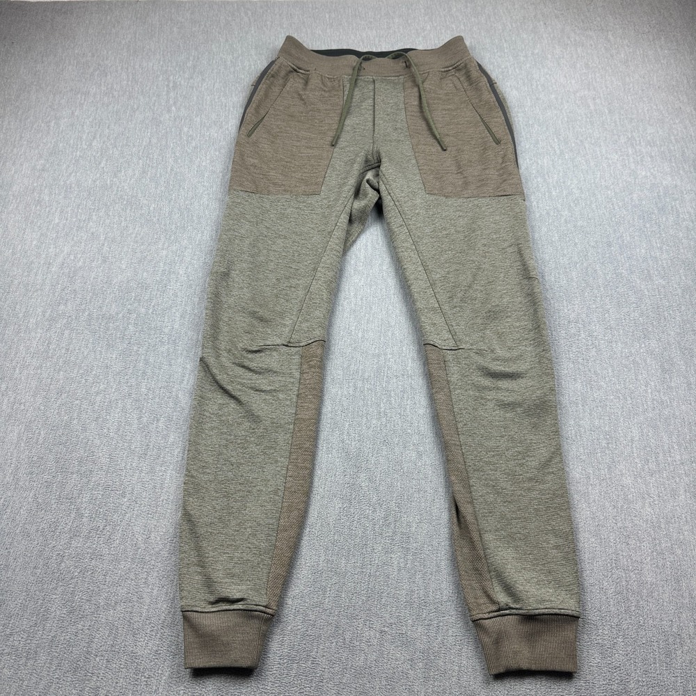 Lululemon Pants Mens XS Green Textured Tech Jogger 31" Workout Gym Activewear